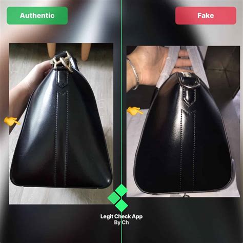 real vs fake givenchy nightingale bag|false givenchy handbags.